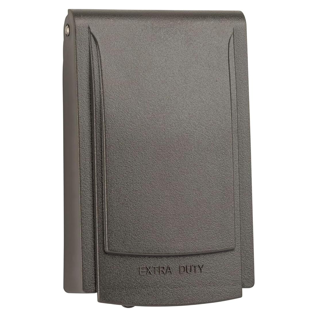 Cubierta Vertical Slim 1-Gang Sealproof Bronce Impermeable