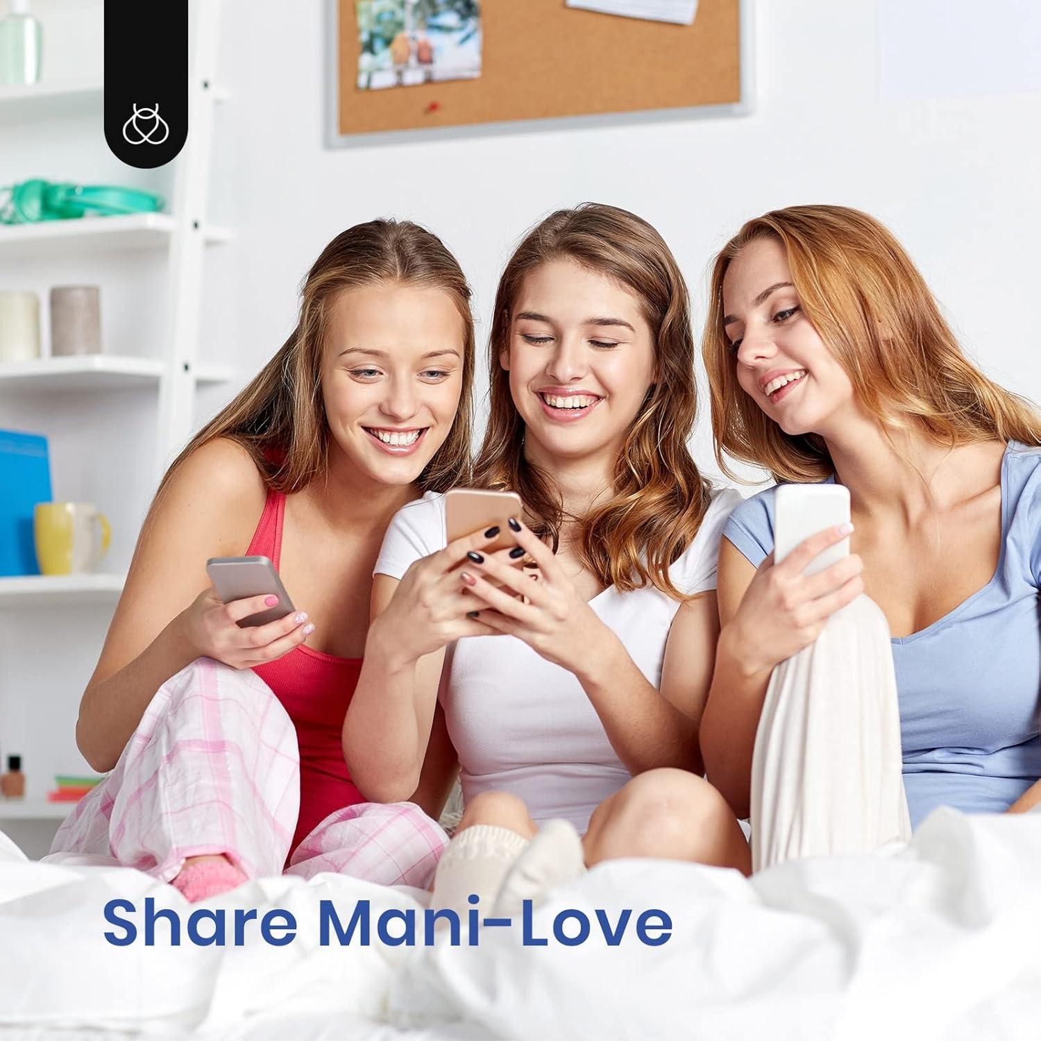 Kit de Uñas de Gel Beetles 240 PCS Cuadradas Largas con Lámpara UV