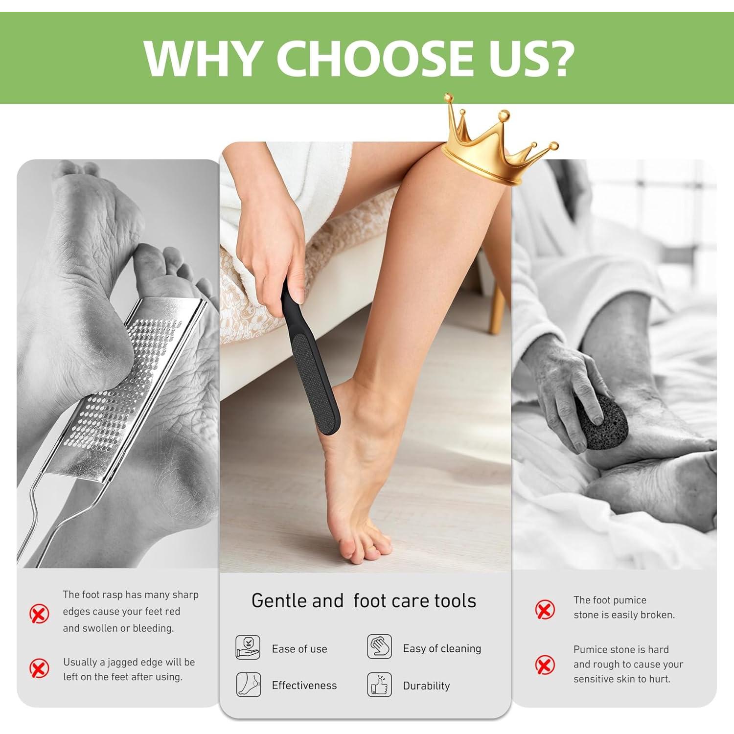 Exfoliador de Pies BALUCA Nano de Vidrio - Removedor de Callos