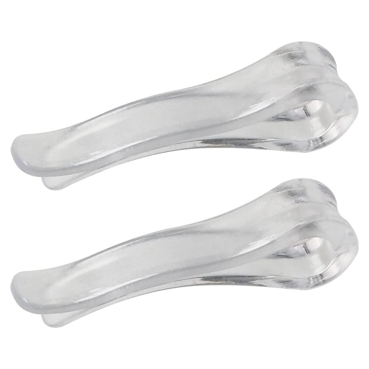 Clips de Plástico Transparente MEETOOT 150pcs 39mm Tipo Cocodrilo