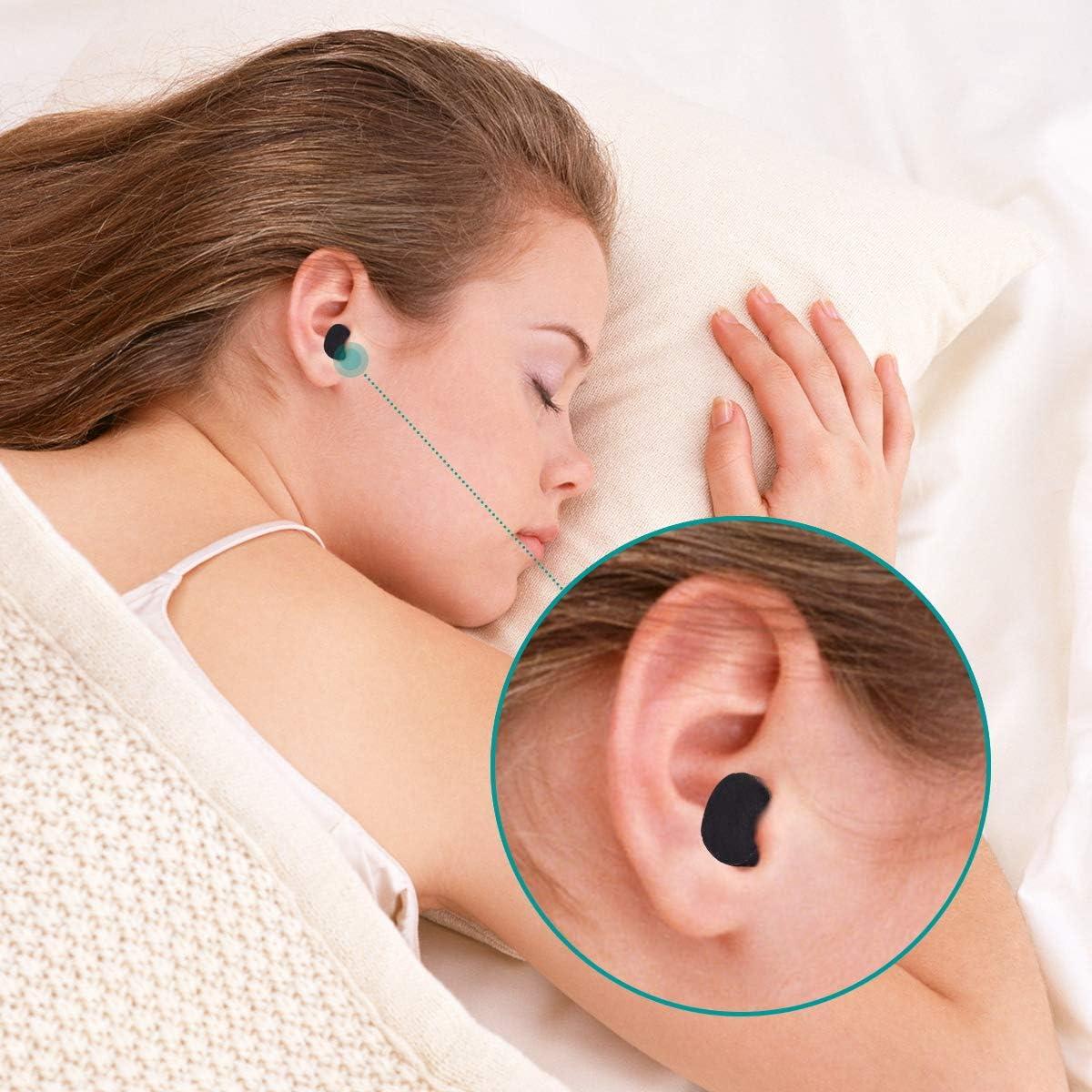 30 Pares de Tapones para Oídos LiteTour Negros Ultra Suaves