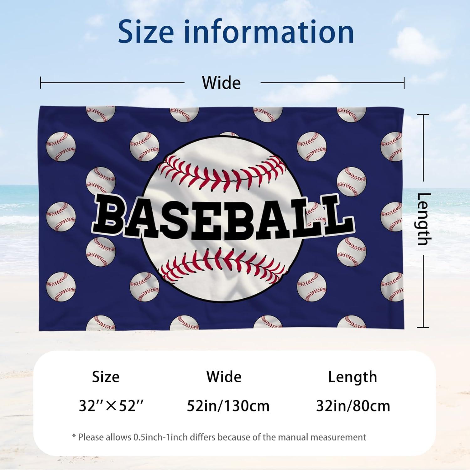 Toalla de Playa WZOMT Microfibra 80x130 cm Secado Rápido