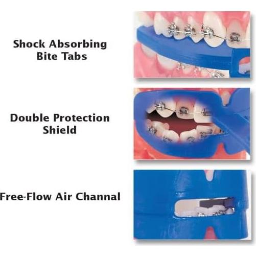 Protector Bucal Ultra-Guard All Sport Ortho Technology - Doble Protección