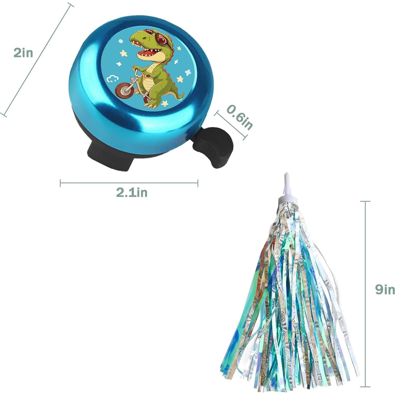 Campana de Bicicleta Vortika con Streamers para Niños