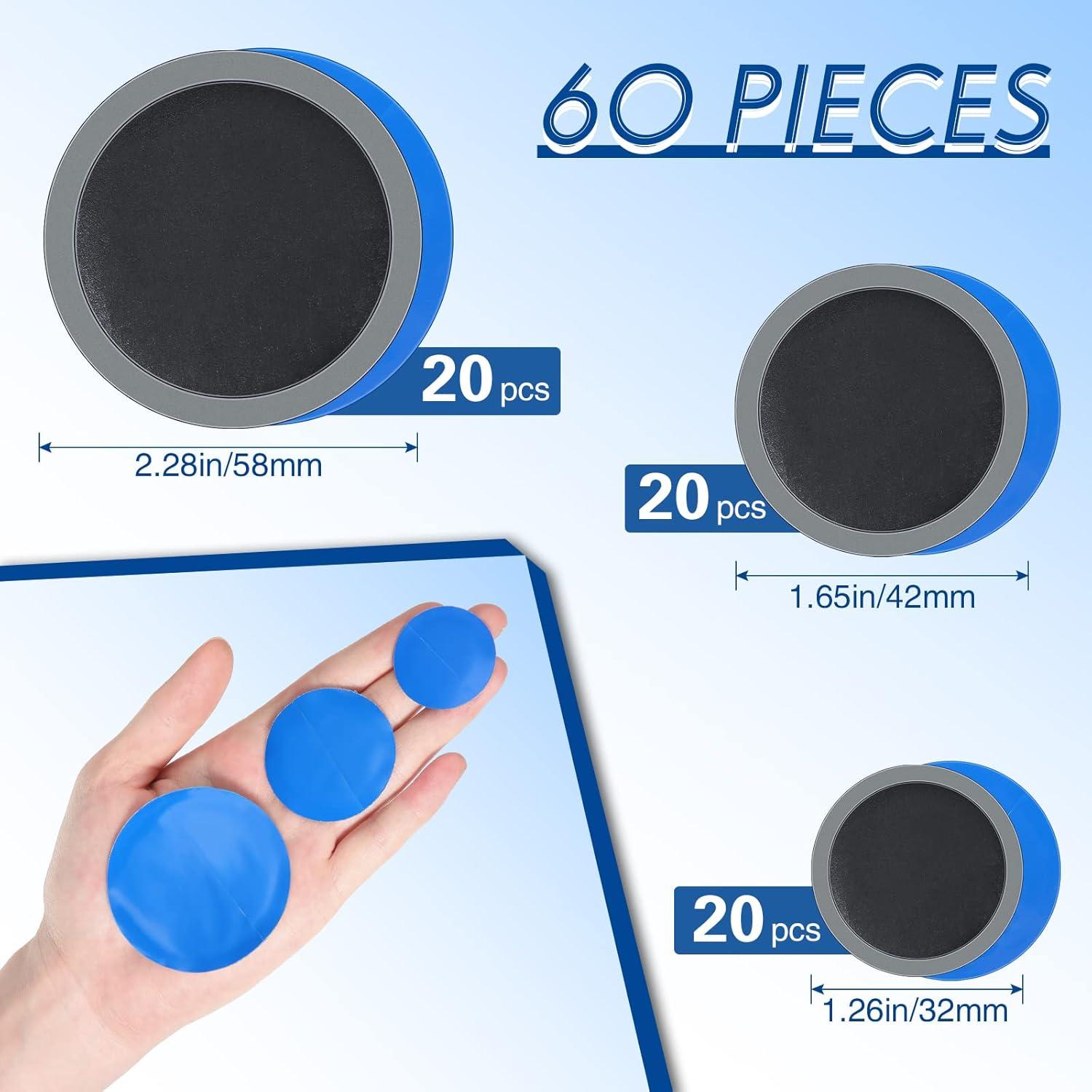 Kit de Reparación de Neumáticos Zhengmy 60 Piezas 32-58 mm