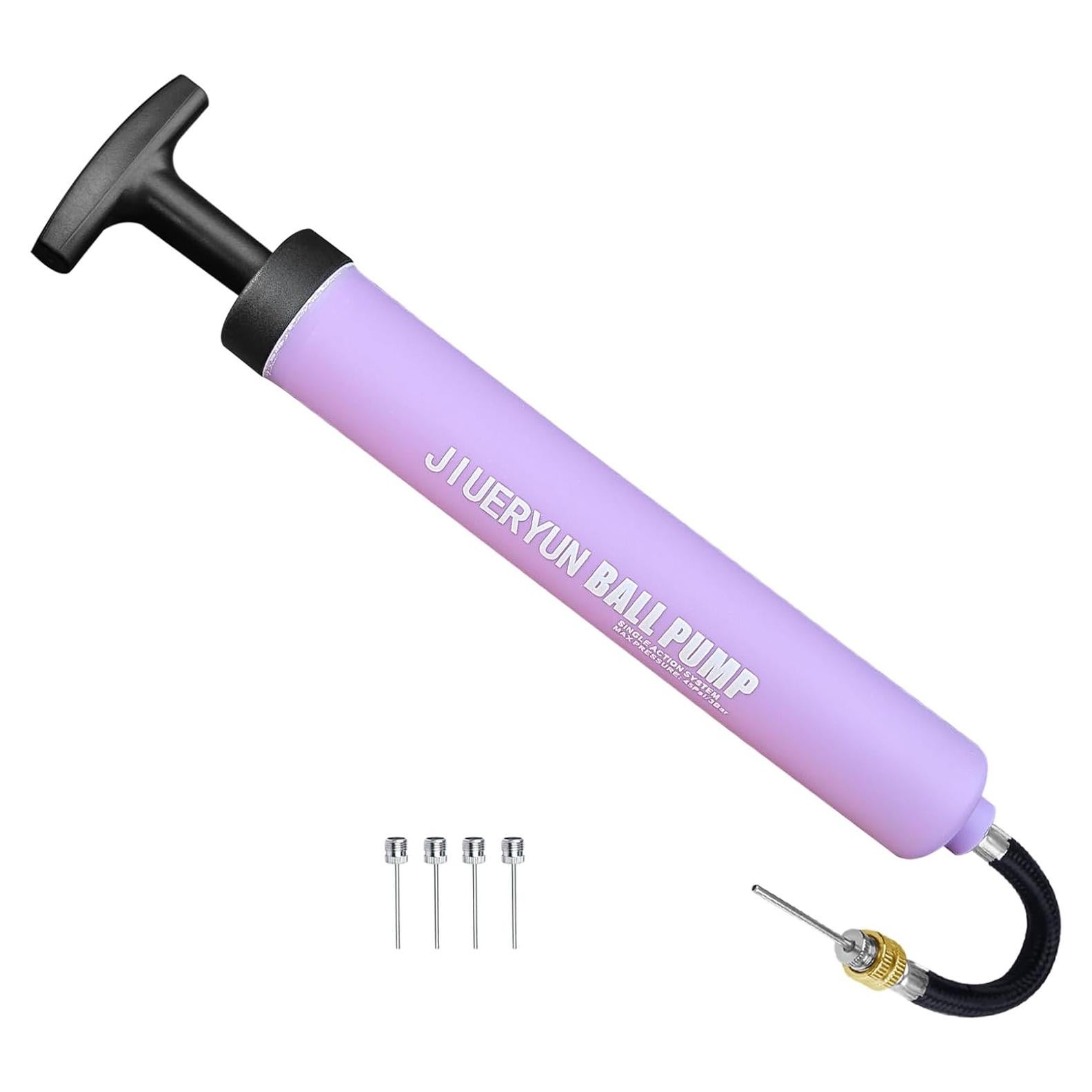 Inflador Manual de Pelotas JIUERYUN J-P001 Doble Acción