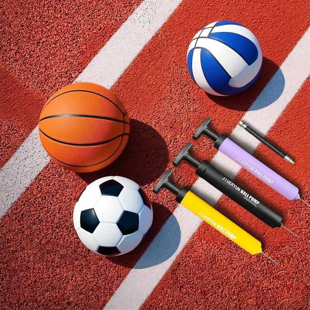 Inflador Manual de Pelotas JIUERYUN J-P001 Doble Acción