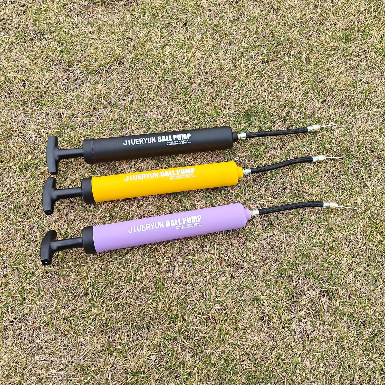 Inflador Manual de Pelotas JIUERYUN J-P001 Doble Acción