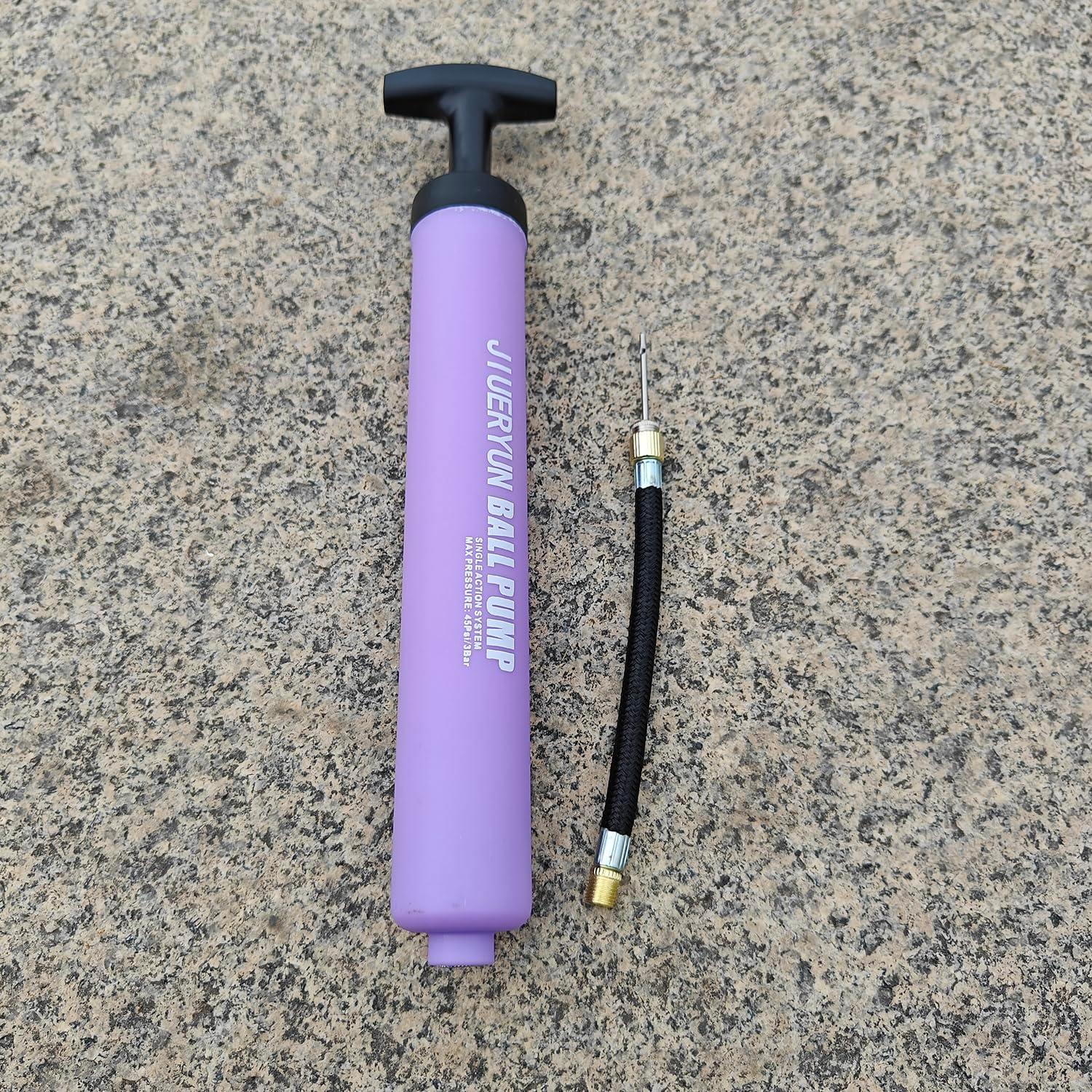 Inflador Manual de Pelotas JIUERYUN J-P001 Doble Acción