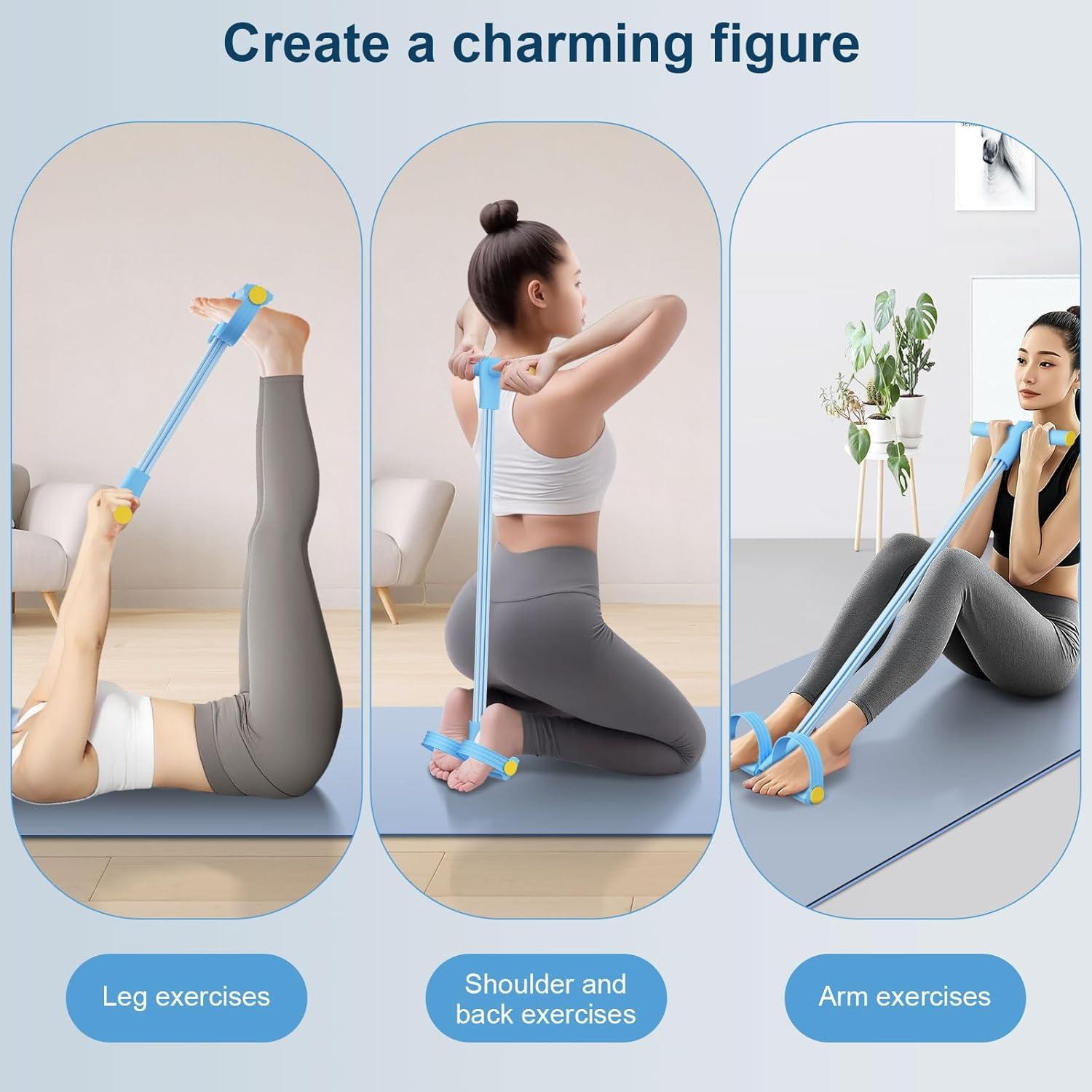 Banda de Resistencia RXDTGYI 8 Tubos para Ejercicio Total