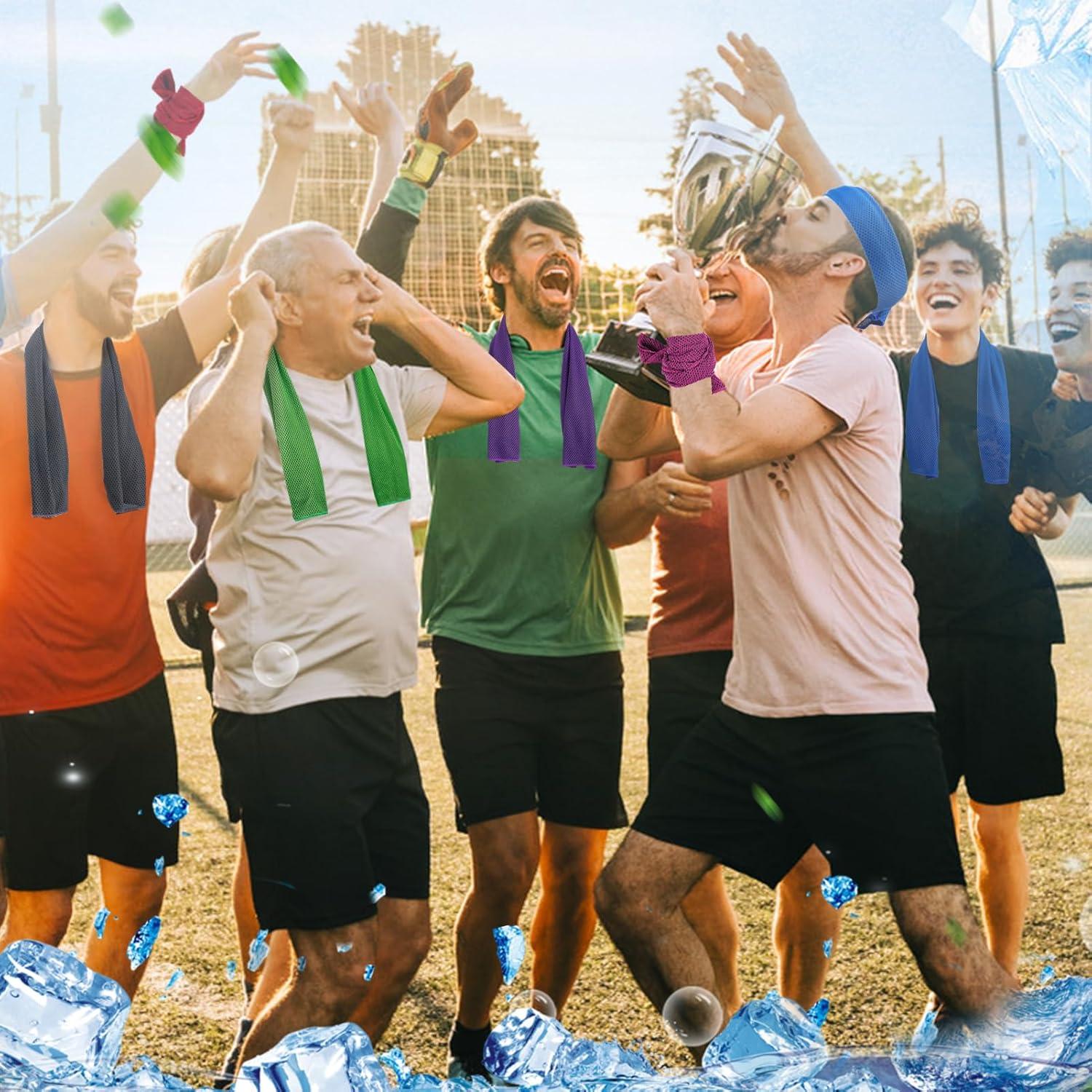 Toallas Enfriadoras MADHOLLY 30 Pcs Multicolor 78.74x30.48cm