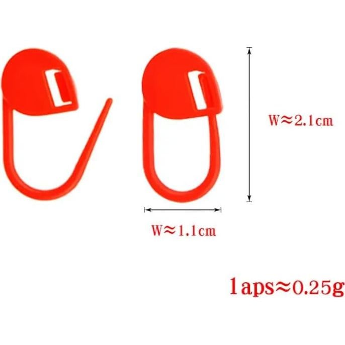 Marcadores de Puntos SUZUYO 160 Piezas Multicolor para Tejer