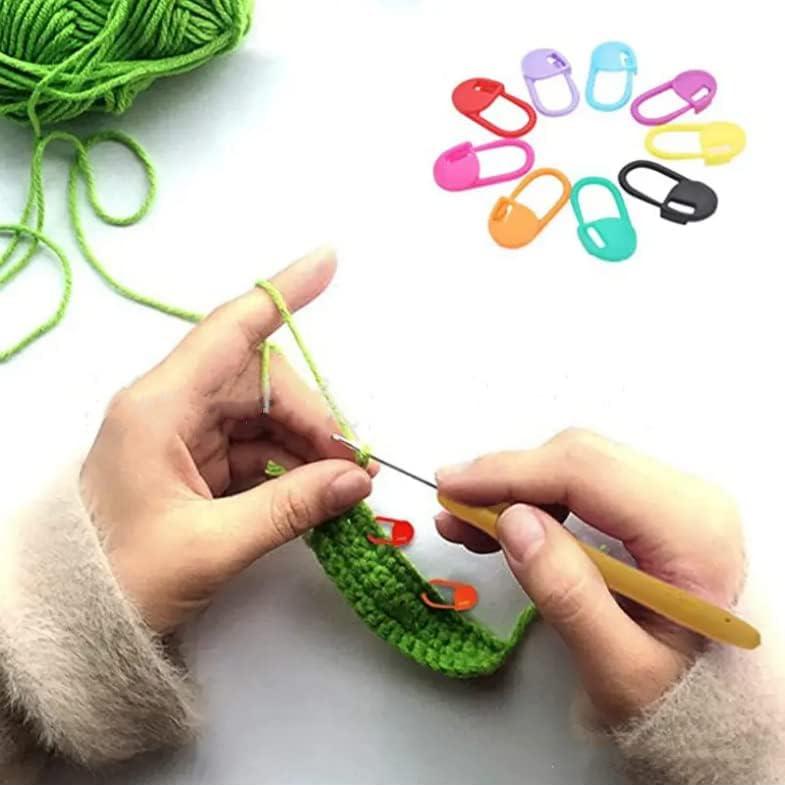 Marcadores de Puntos SUZUYO 160 Piezas Multicolor para Tejer