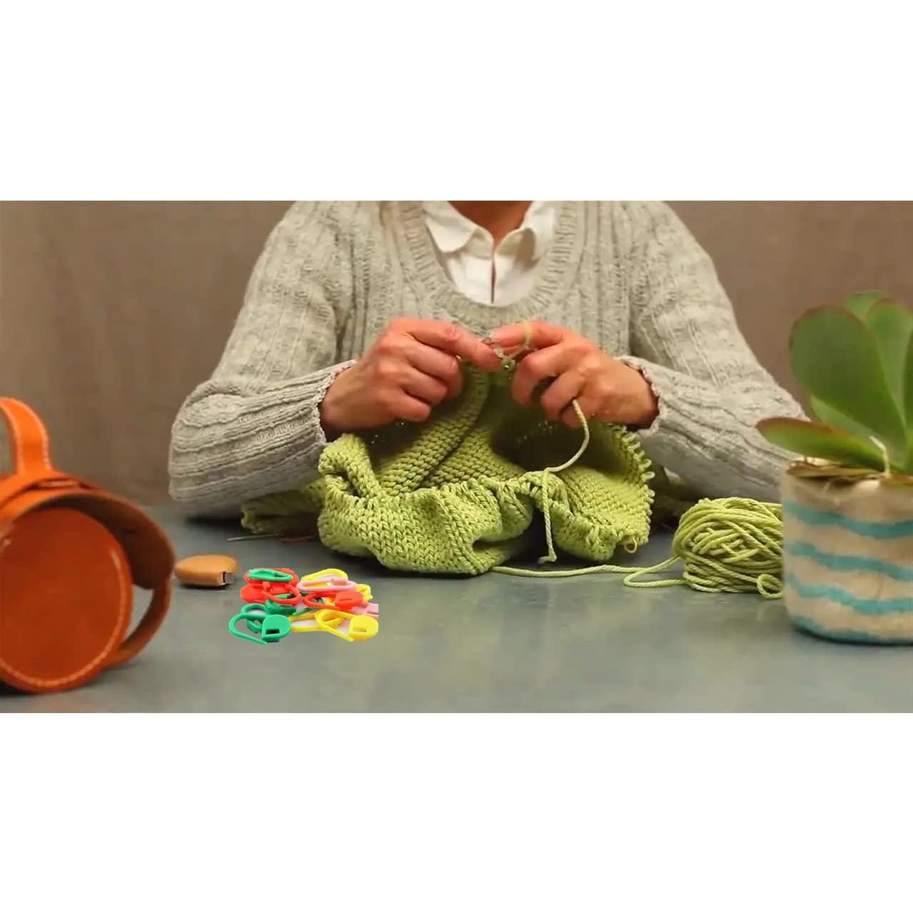 Marcadores de Puntos SUZUYO 160 Piezas Multicolor para Tejer