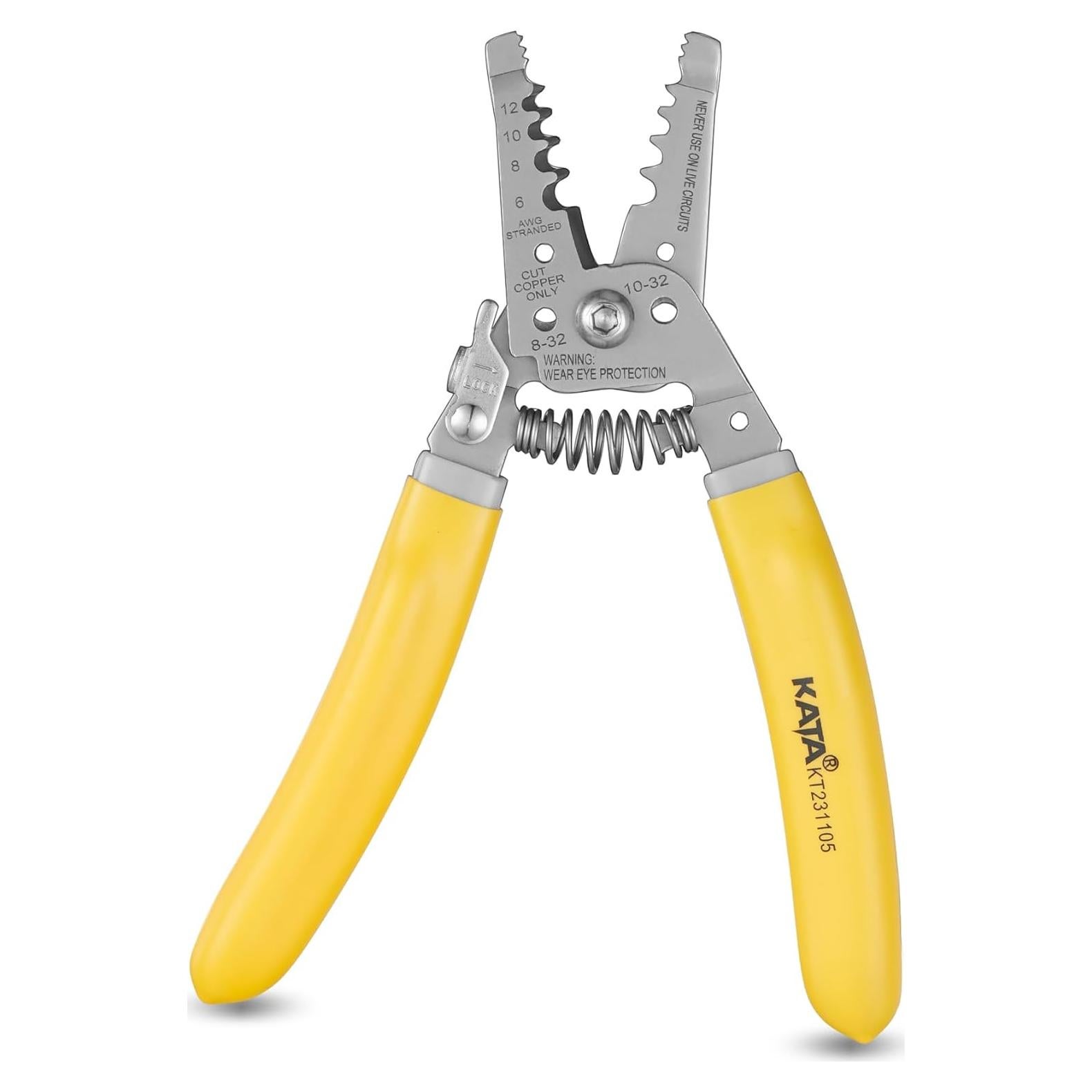 Pelacables KATA 4-12 AWG, Cortador y Crimpadora Ergonómica