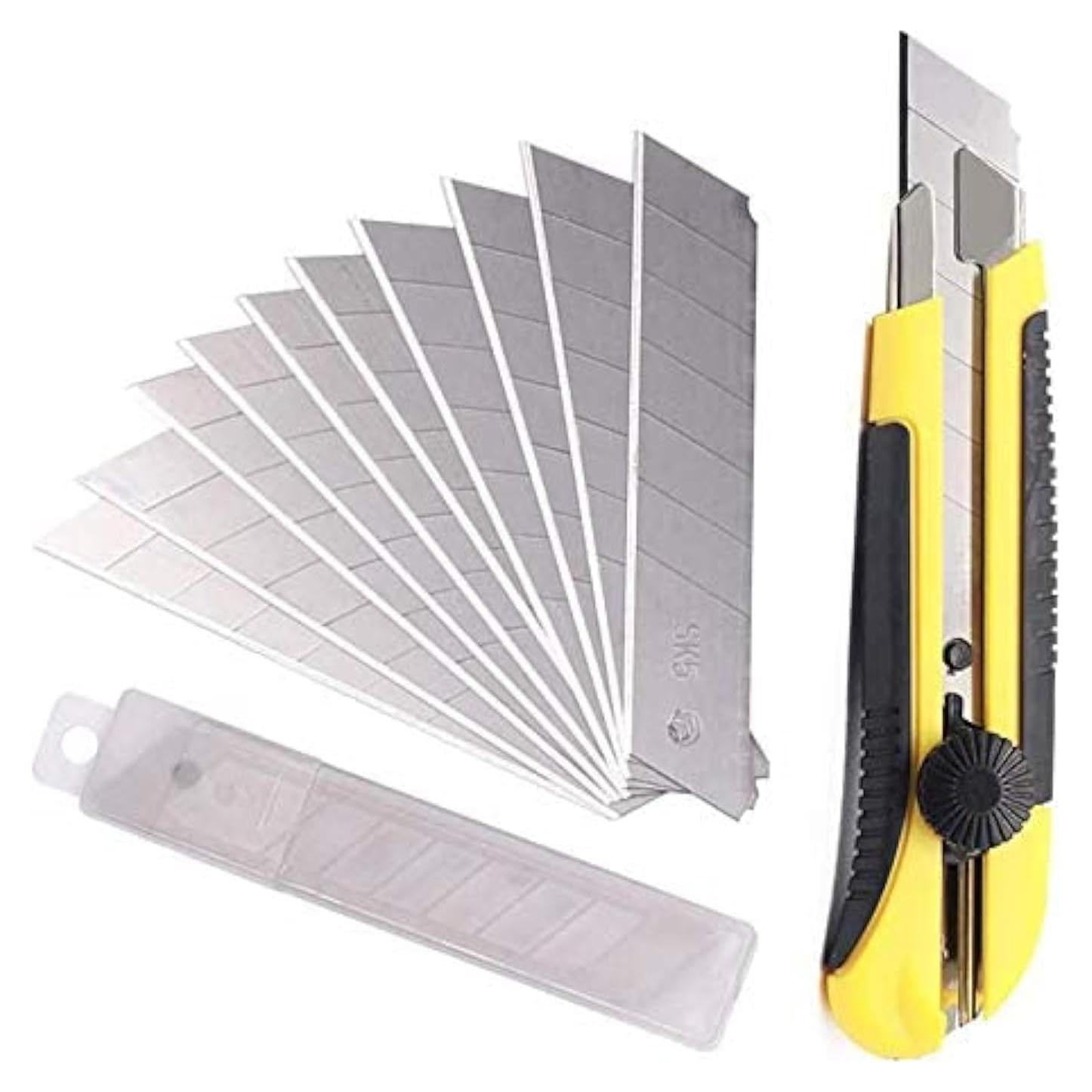 Cuchillo Utility Scimaker 25mm con 10 Hojas SK5 Reemplazables