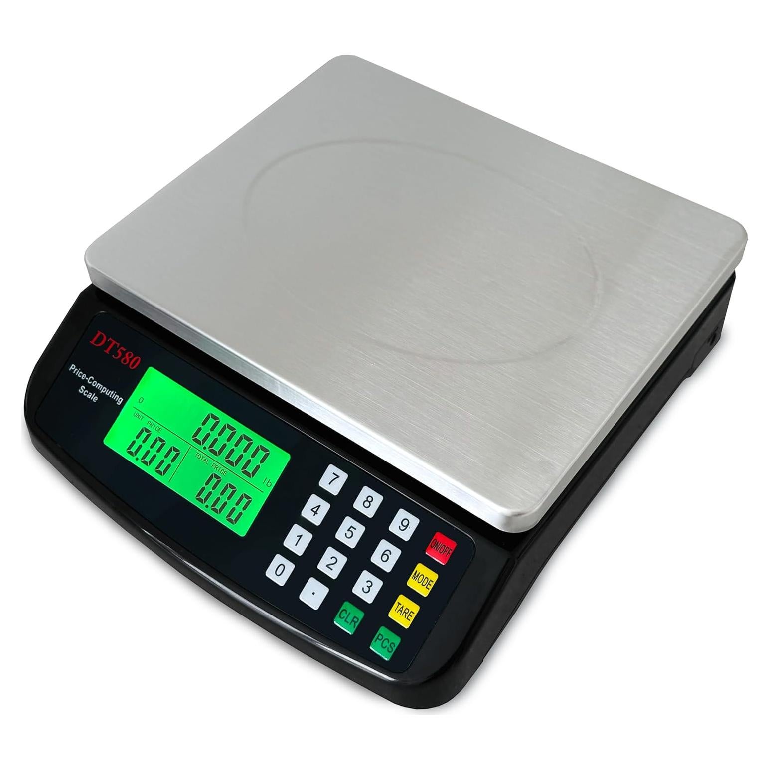 Balanza Digital de Cocina MOCCO 40kg Acero Inoxidable LCD