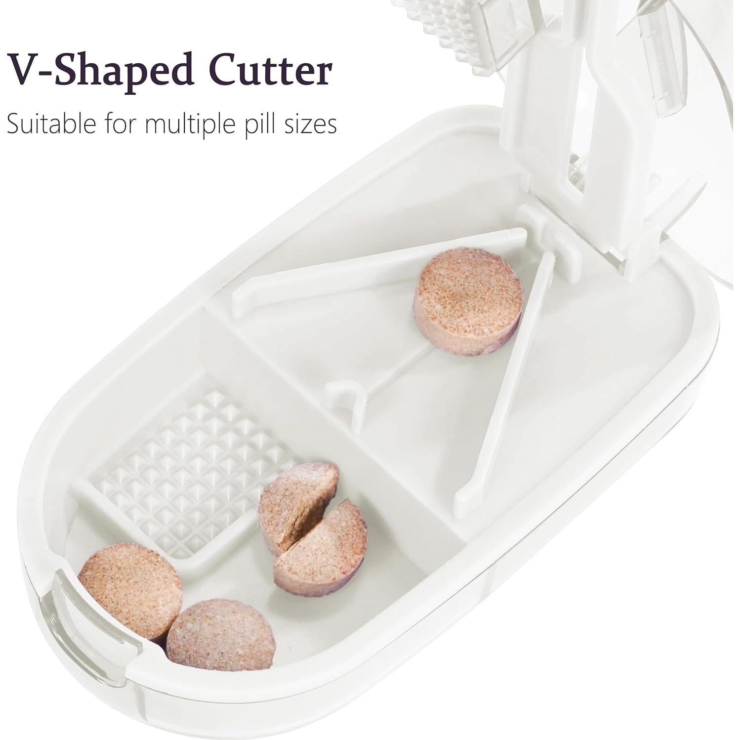 Cortador de Pastillas ColeMela con Diseño en V y Protector de Seguridad