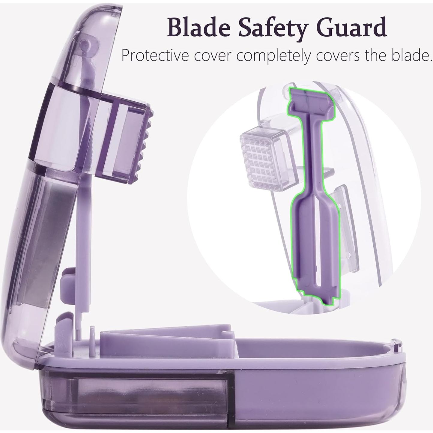 Cortador de Pastillas ColeMela con Diseño en V y Protector de Seguridad