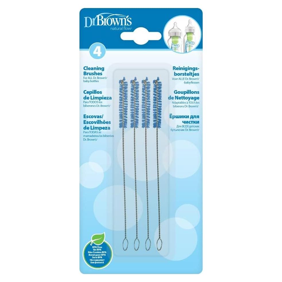 Cepillos de Limpieza Dr. Brown's para Biberones - Paquete de 4