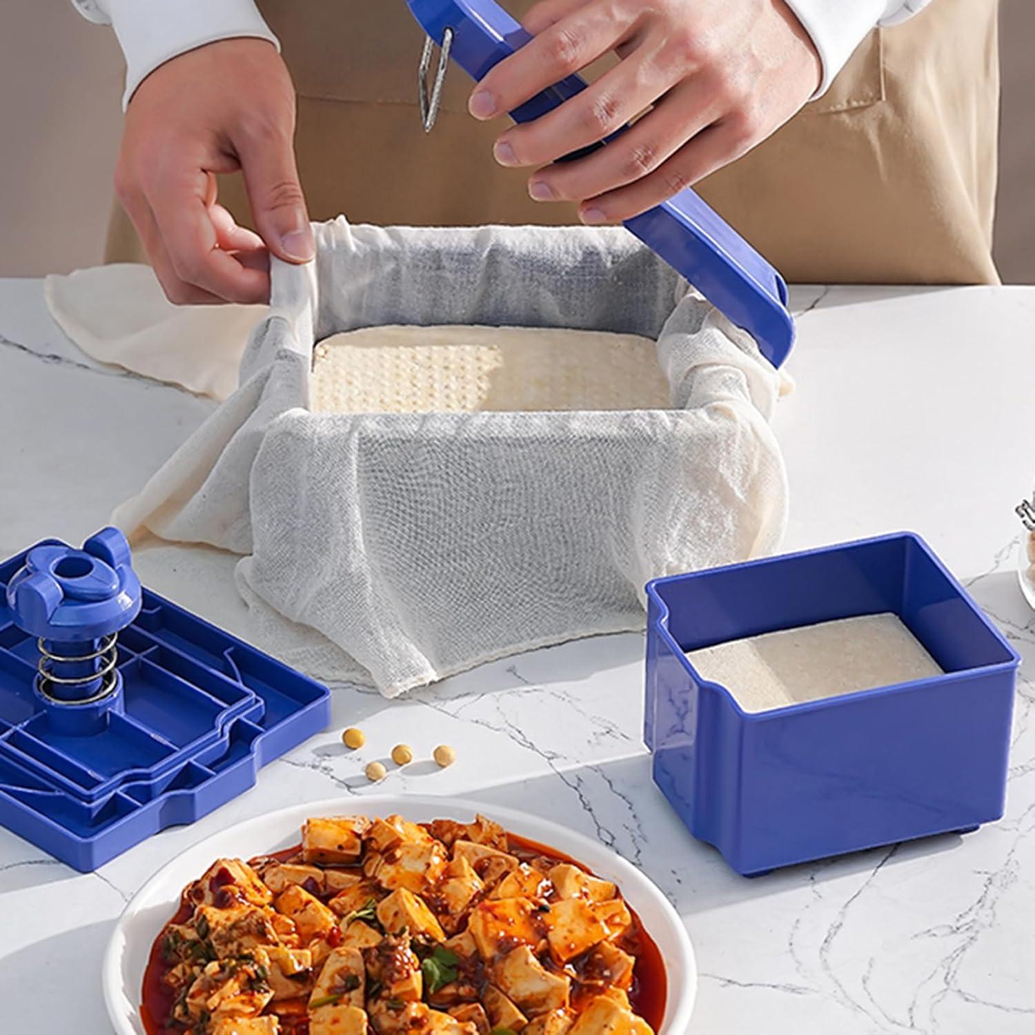 Prensa de Tofu ZGWANSUI 2 Tamaños Apta para Lavavajillas