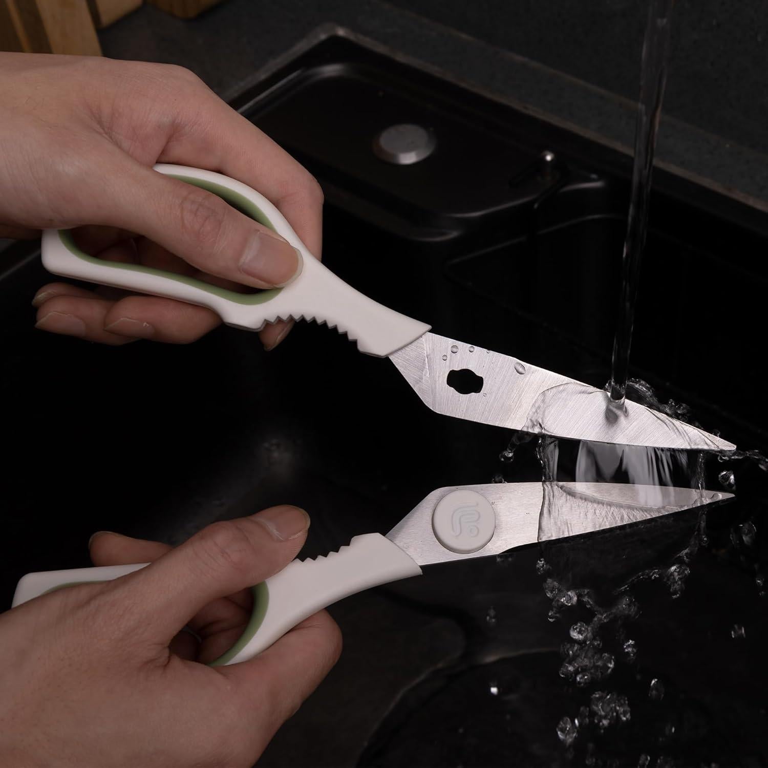 Tijeras de Cocina Linoroso 20.57 cm Multifuncionales con Soporte