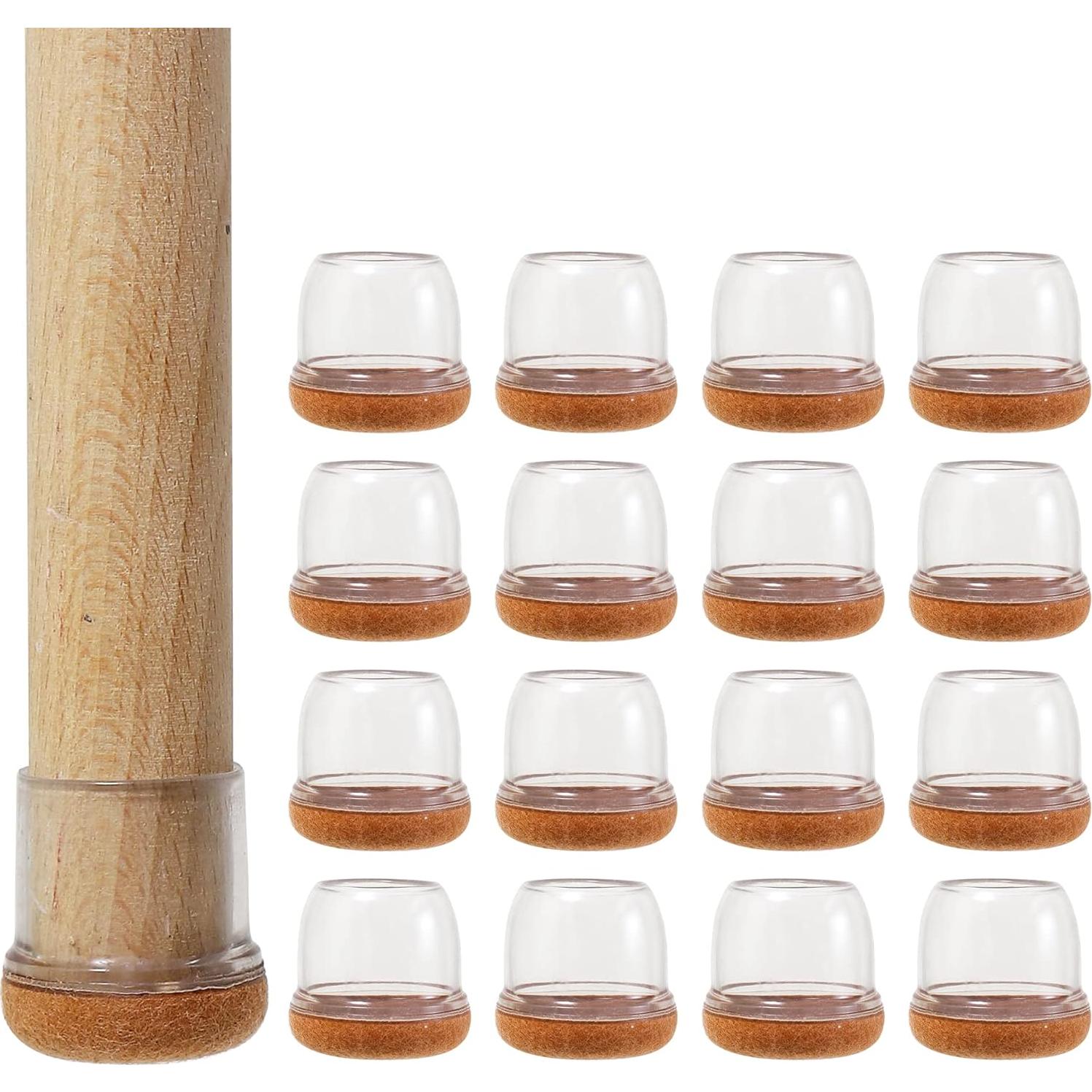 16 Tapones de Silicona para Patas de Silla Kotiorname 2.54 cm