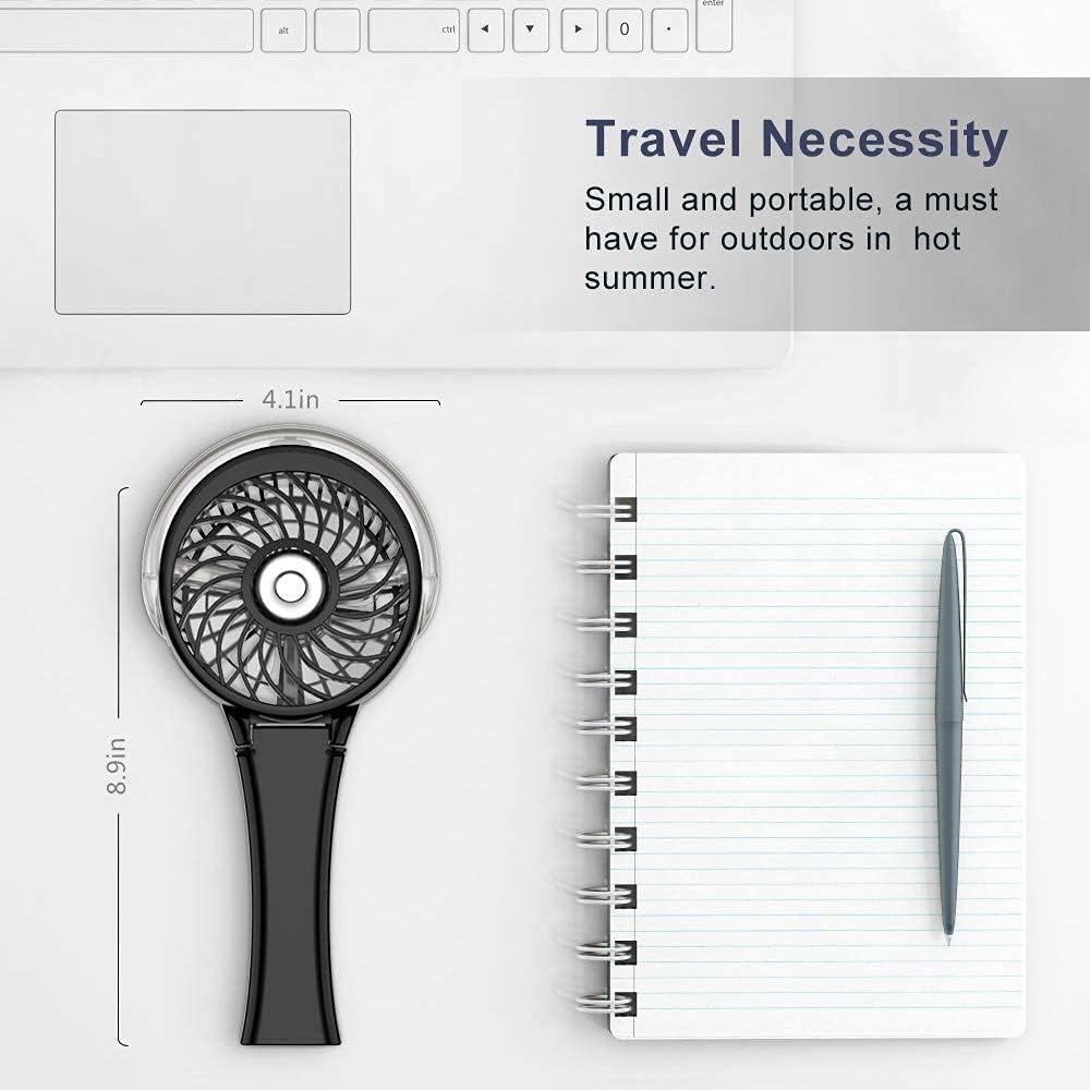 Ventilador de Mano HandFan HF318C con Nebulización Recargable