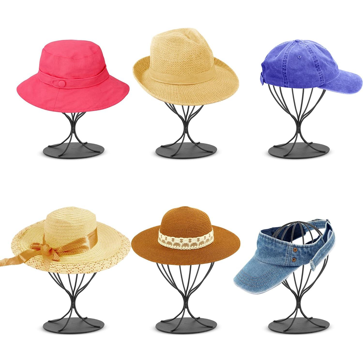 Soporte para Sombreros de Metal Bjewego - Juego de 2, Negro