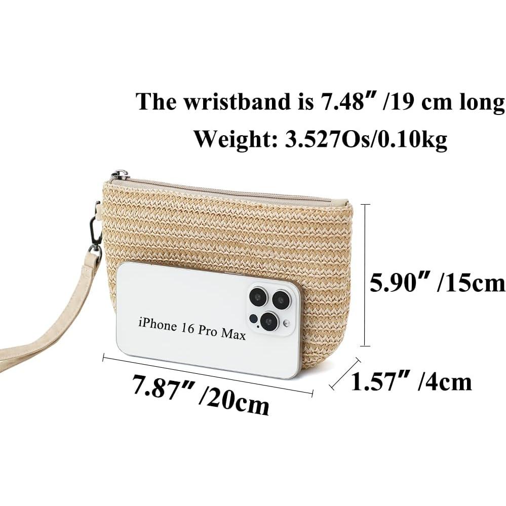 Cartera de muñeca BUBU amarilla 20x15 cm con 3 cremalleras