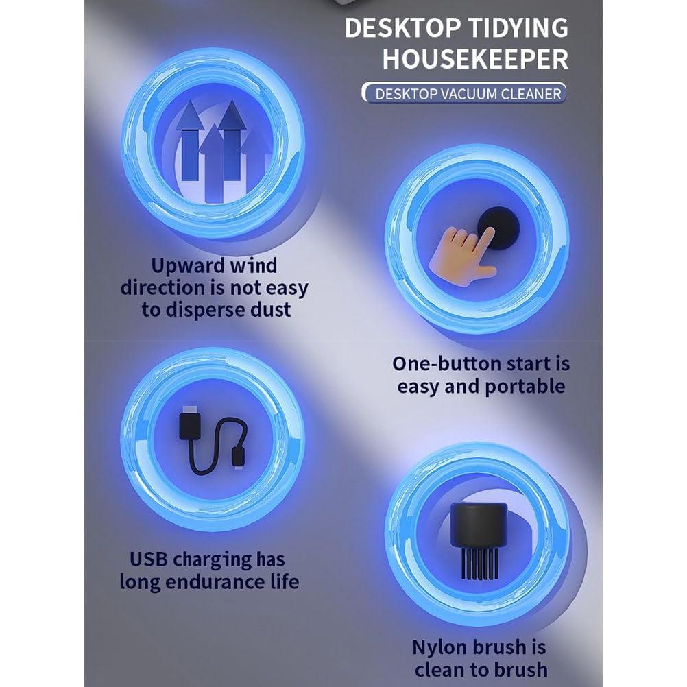 Aspiradora de Escritorio ARTopet para Pintura de Diamante USB