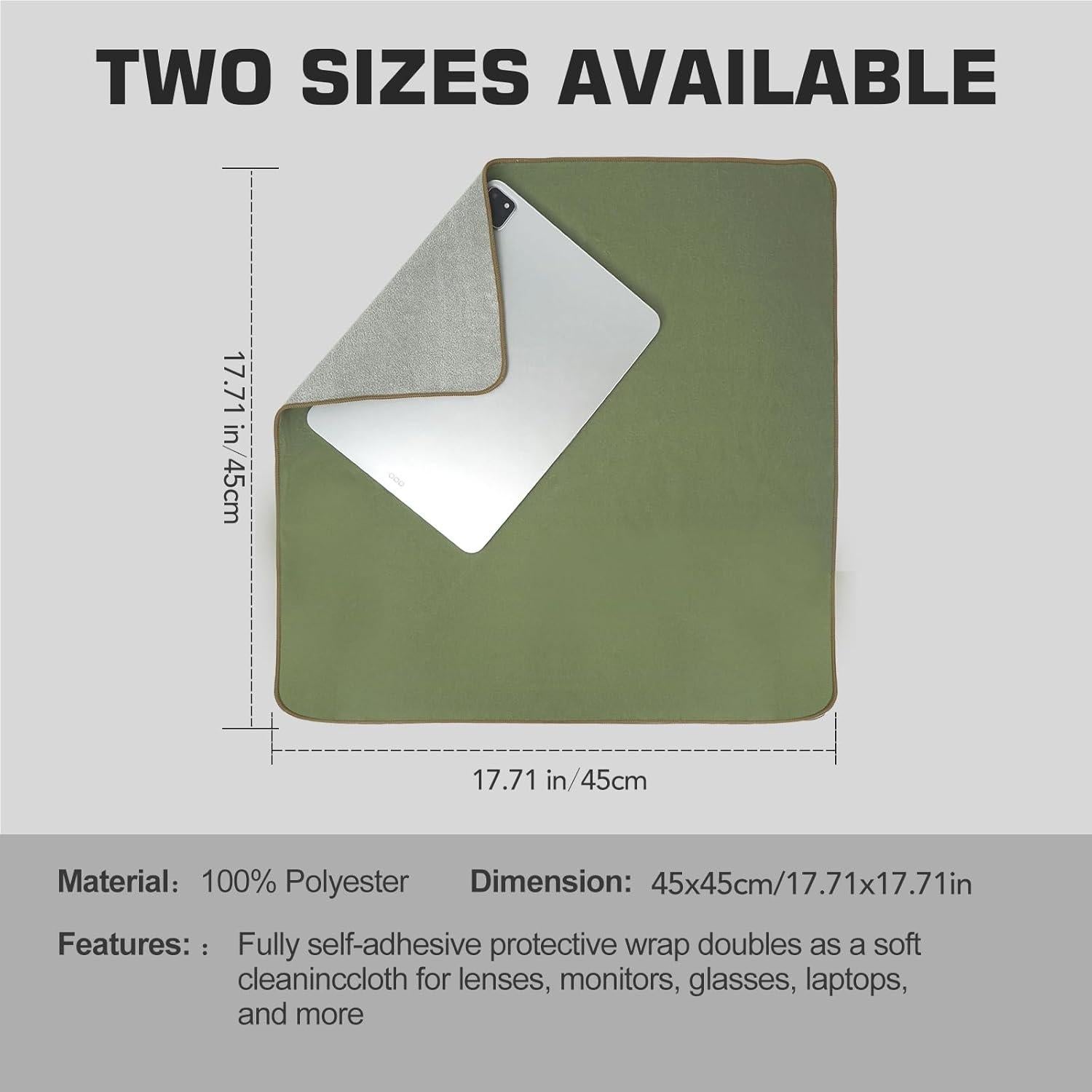 Funda Protectora para Lente de Cámara XAMOREST 15" Verde Oscuro