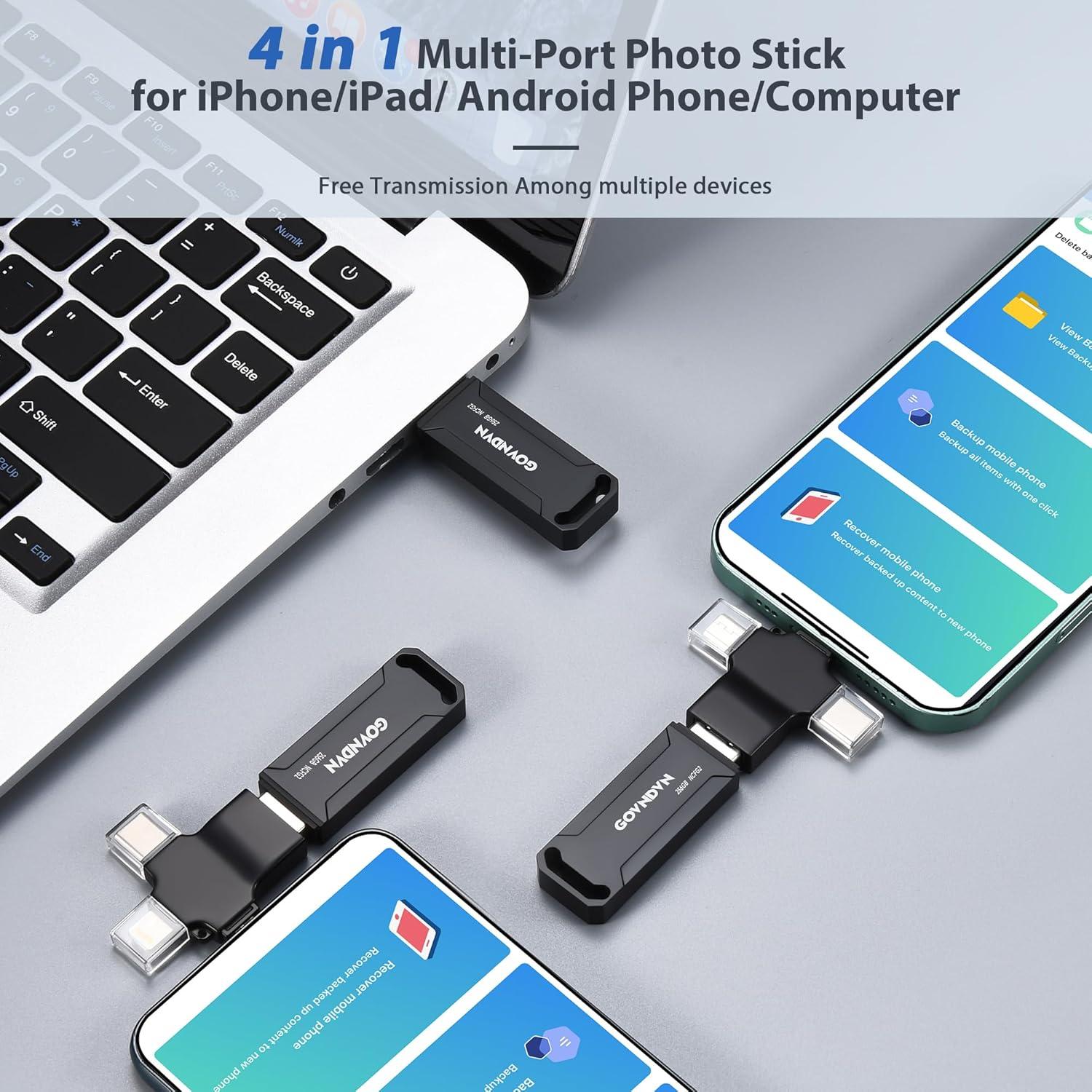 Photo Stick 128GB iStore Pro Auto Backup para iPhone y Android