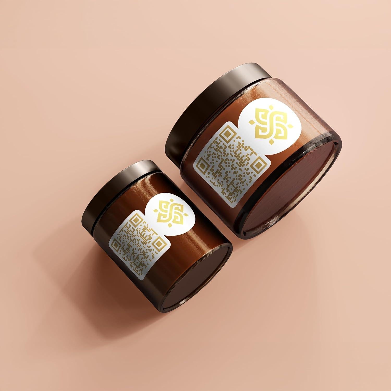 Etiquetas de Código QR Personalizadas AnewDecals 7.62 a 25.4 cm