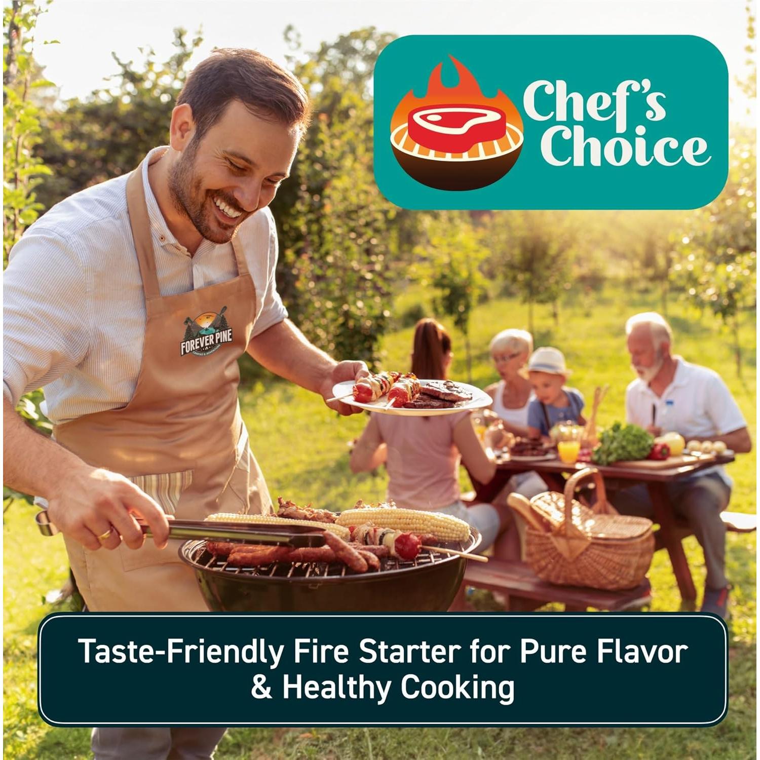 Cubos de Encendido de Fuego 160 pcs Forever Pine - Naturales y Ecológicos