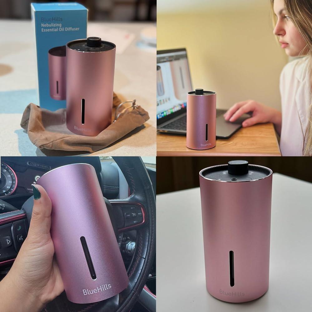 Difusor de Aceite Esencial BlueHills Mini Inalámbrico USB