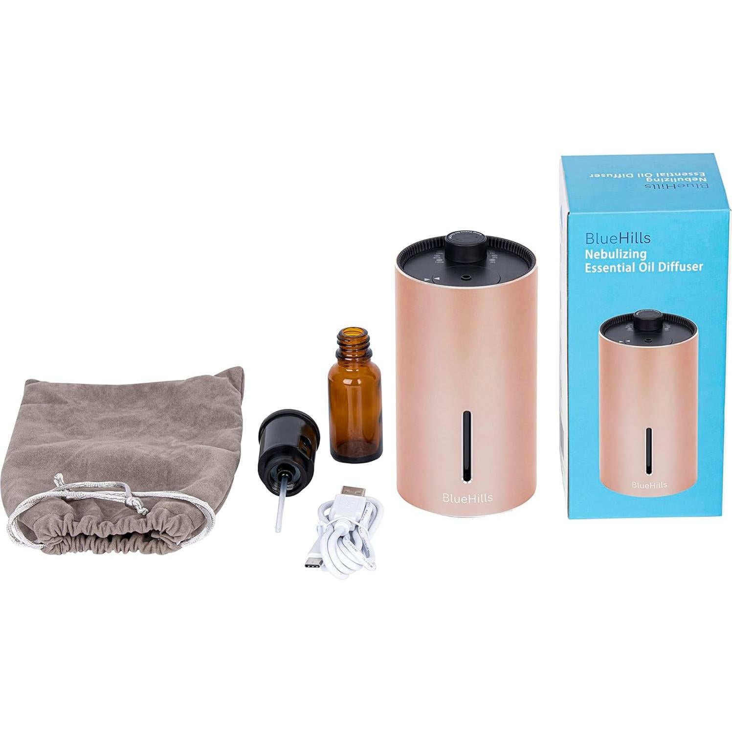 Difusor de Aceite Esencial BlueHills Mini Inalámbrico USB