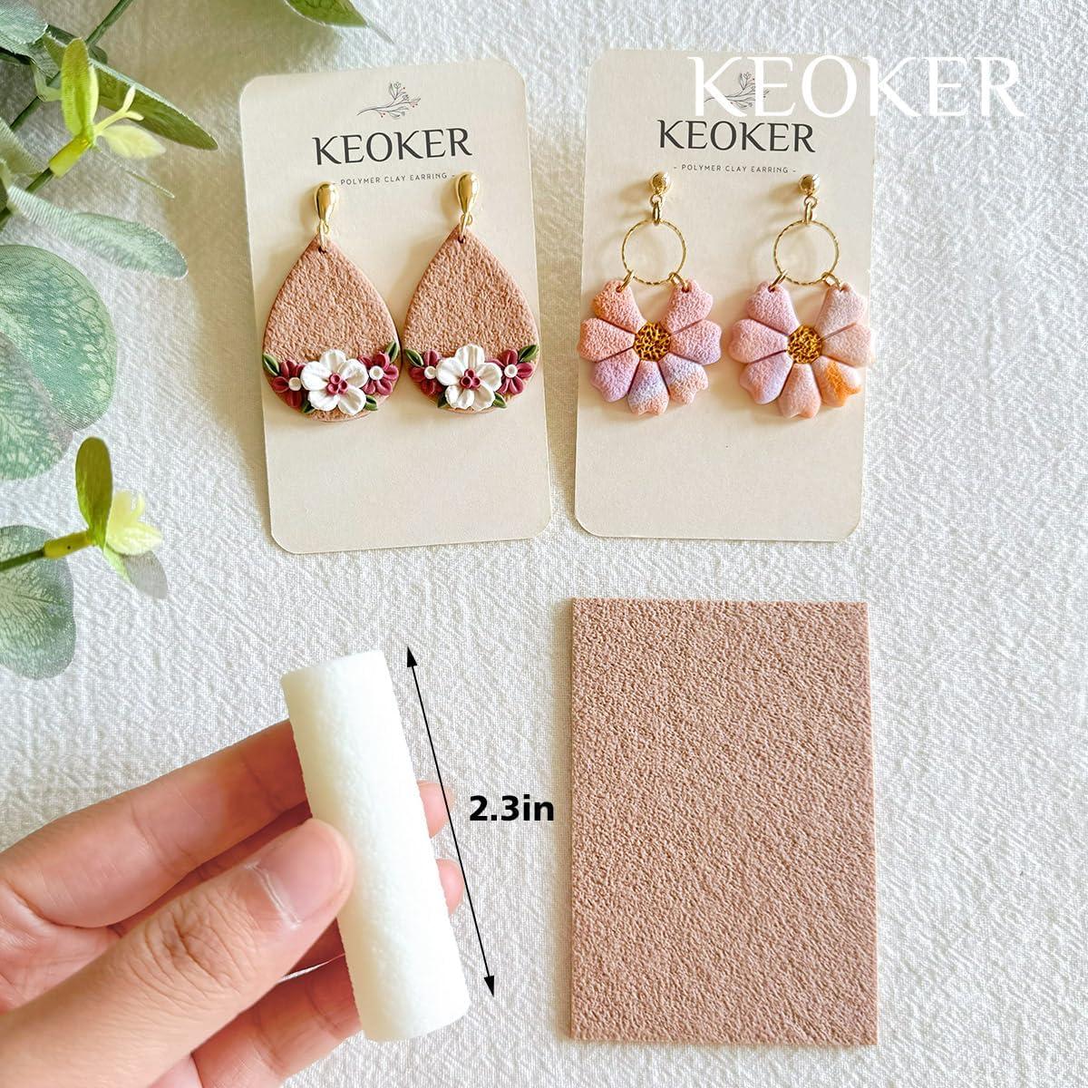 Rodillo de Textura de Arcilla Polimérica Keoker - 3 Tamaños