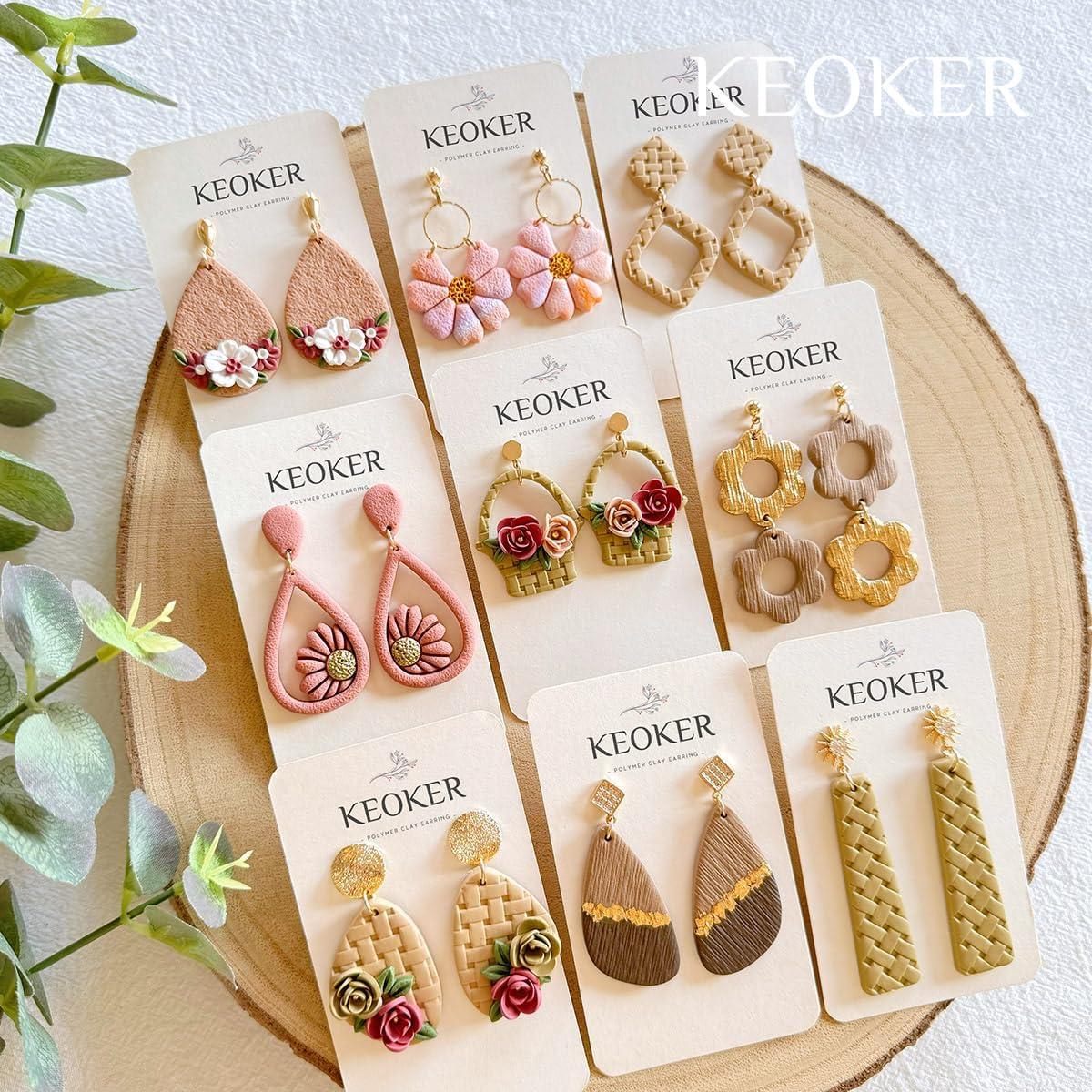 Rodillo de Textura de Arcilla Polimérica Keoker - 3 Tamaños