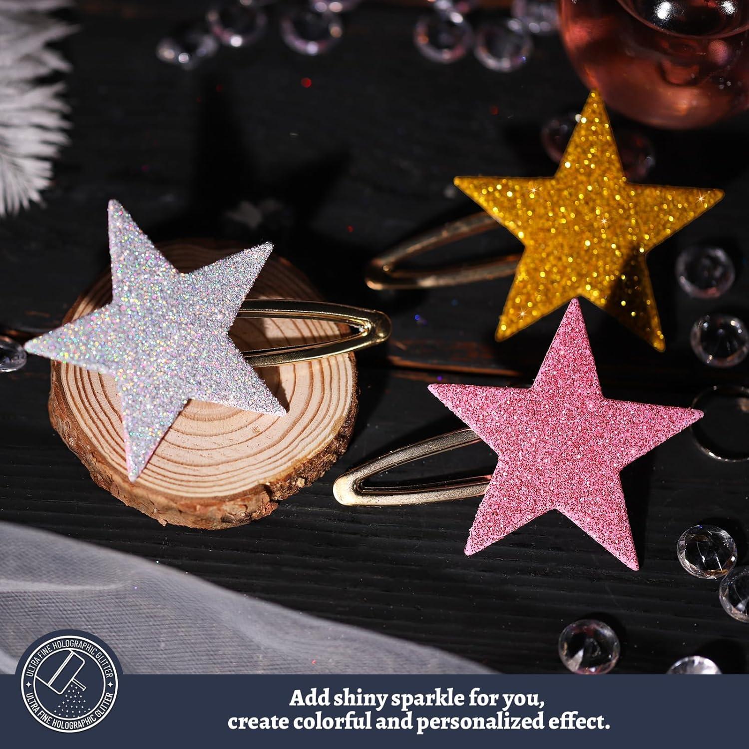 Brillo Fino Holográfico LEOBRO 180g para Manualidades y Uñas