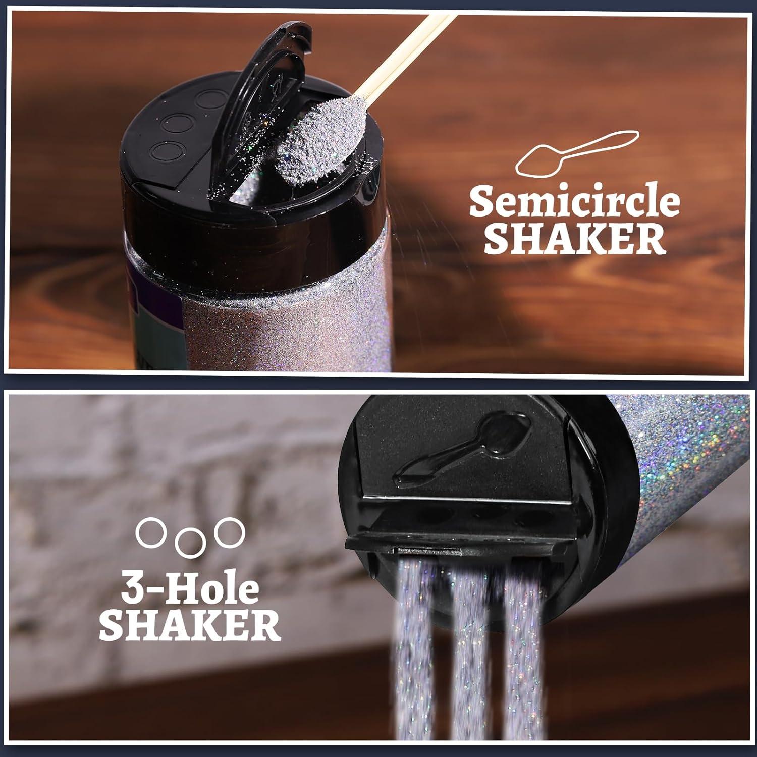 Brillo Fino Holográfico LEOBRO 180g para Manualidades y Uñas