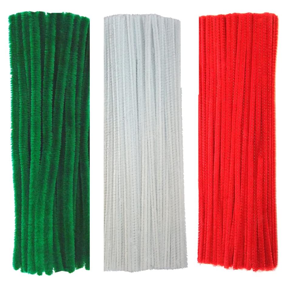 Juego de Limpiapipas de Navidad 150 Pcs Tppyony 30 cm