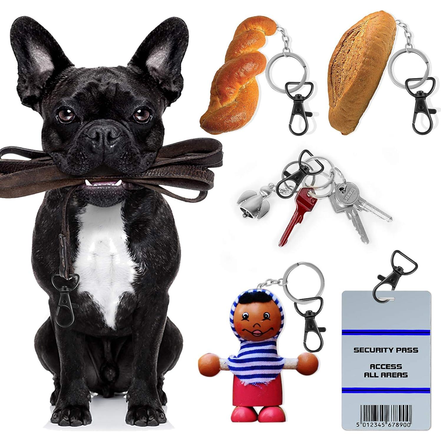 Ganchos Giratorios de Metal Hotop 35 Piezas 25 mm Negro