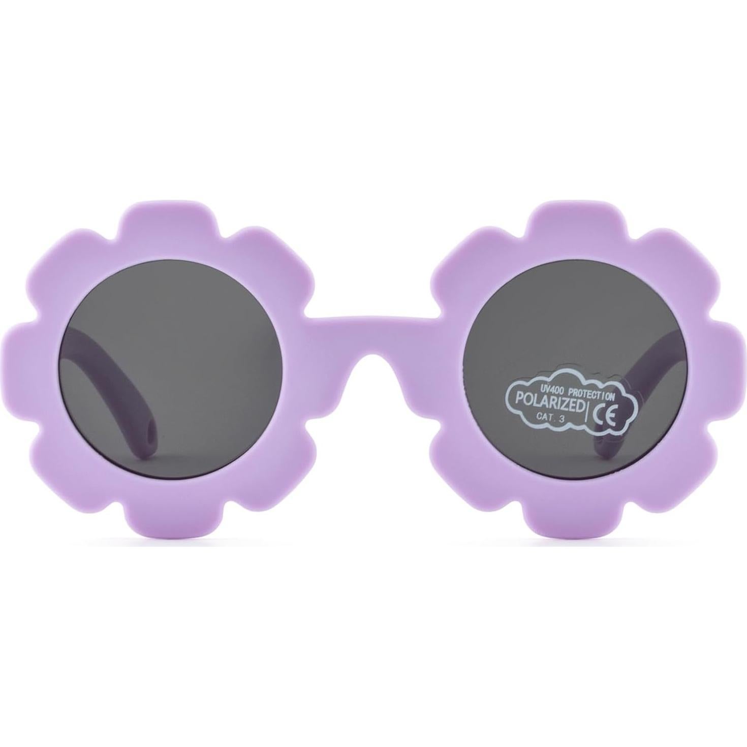 Gafas de sol polarizadas para bebés Morado Mate 0-24 meses