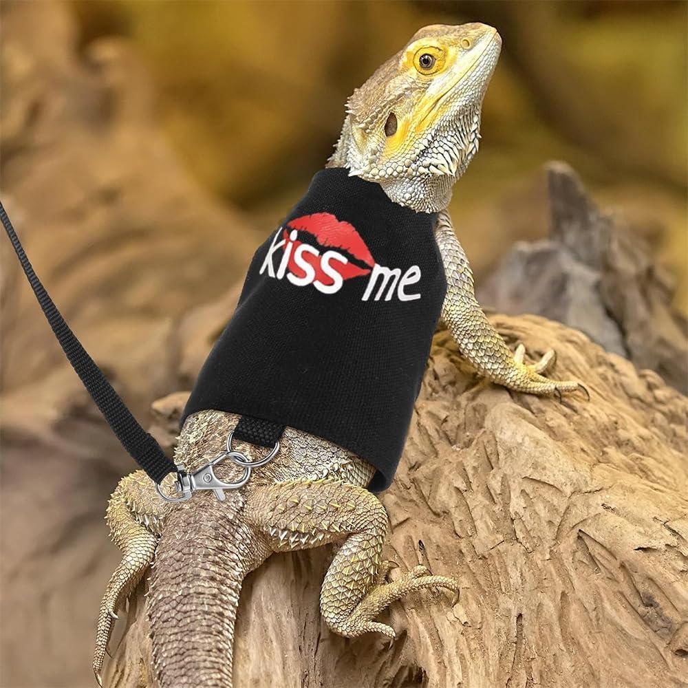 Arnés Ajustable y Correa 1.45m para Dragón Barbudo Agamino