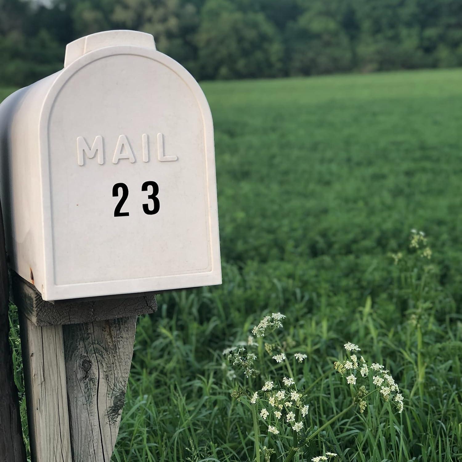 Calcomanías de Letras y Números Vinilo Debinolo 810 Piezas 25.4 mm