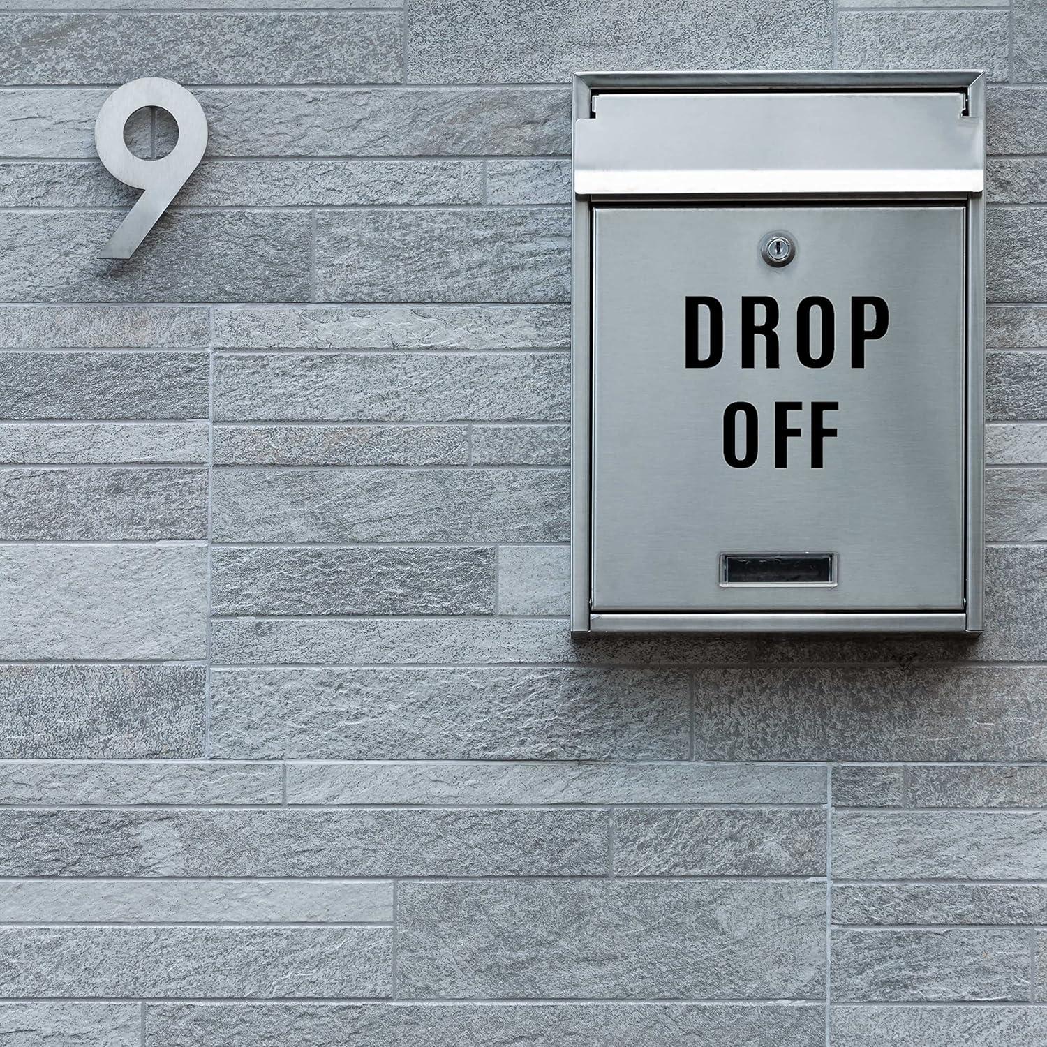 Calcomanías de Letras y Números Vinilo Debinolo 810 Piezas 25.4 mm