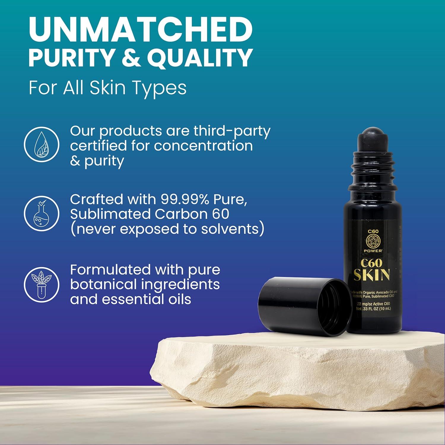 Rodillo Antienvejecimiento C60 Purple Power 9.75 ml