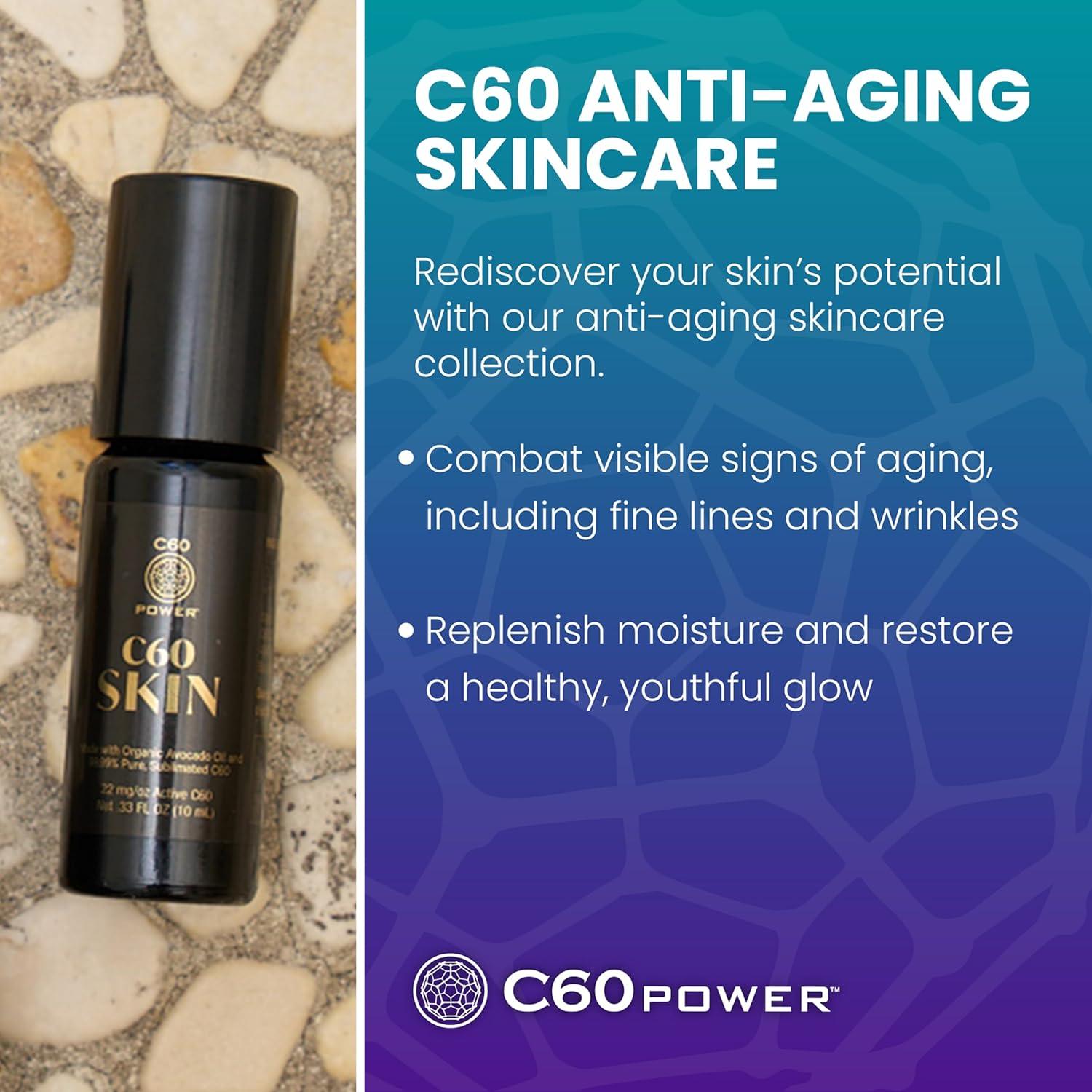 Rodillo Antienvejecimiento C60 Purple Power 9.75 ml