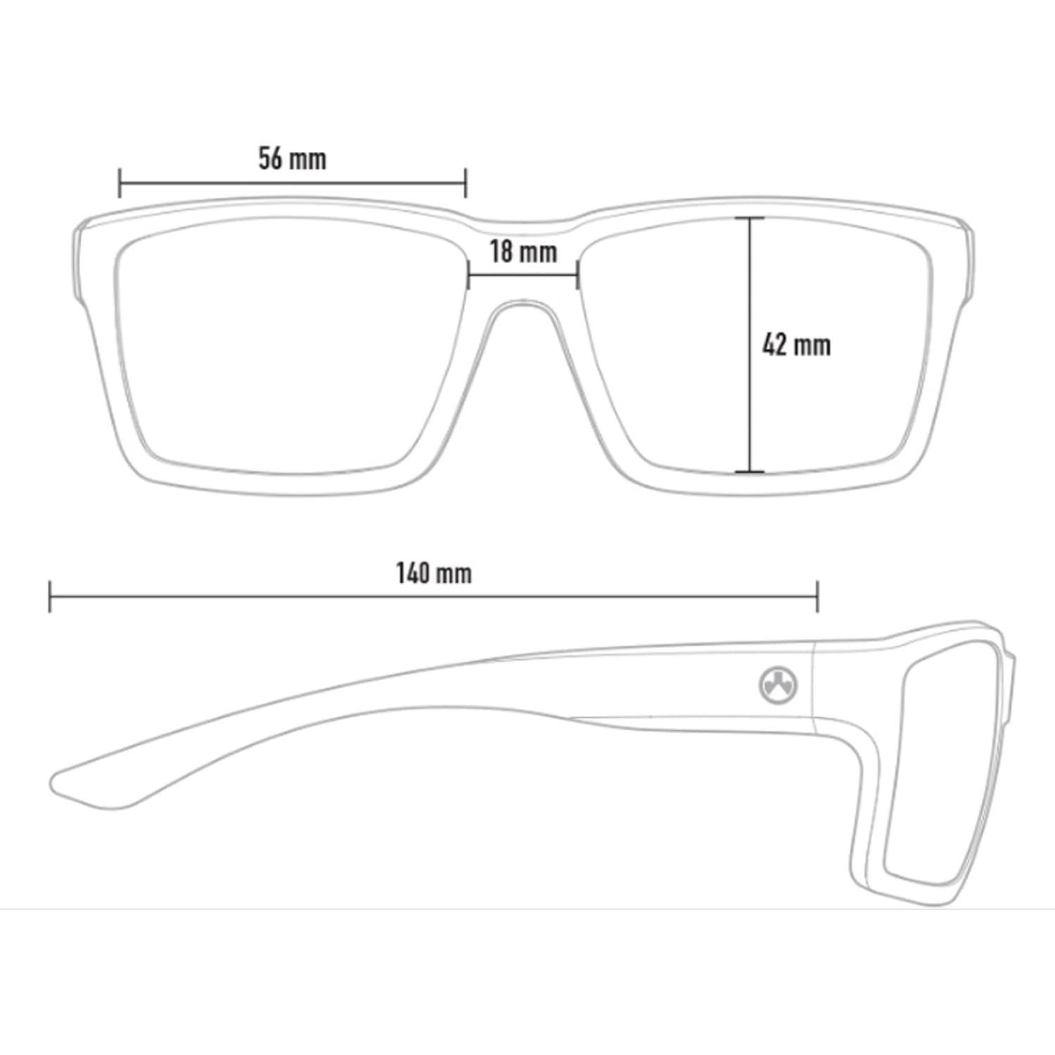 Gafas de sol tácticas Magpul Explorer XL polarizadas